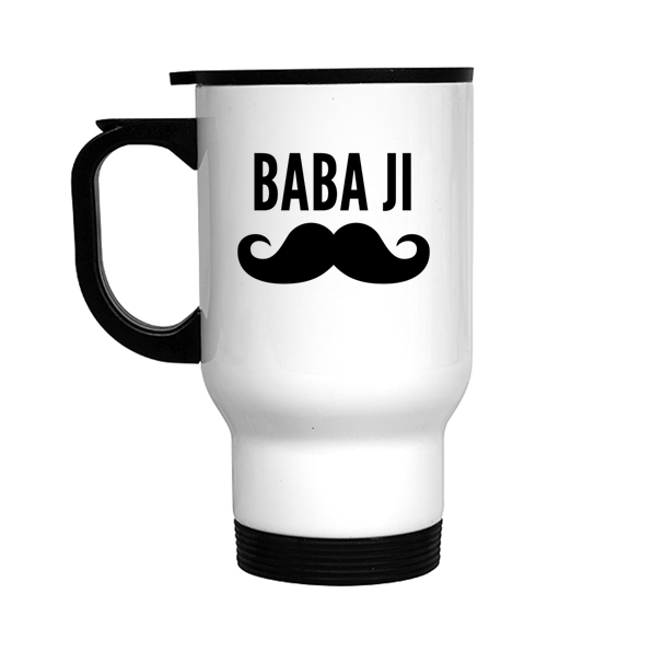 Baba Ji Stainless Steel Travel Mug