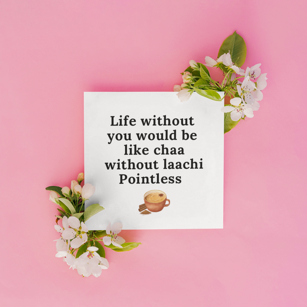 Life Without You Chaa Card