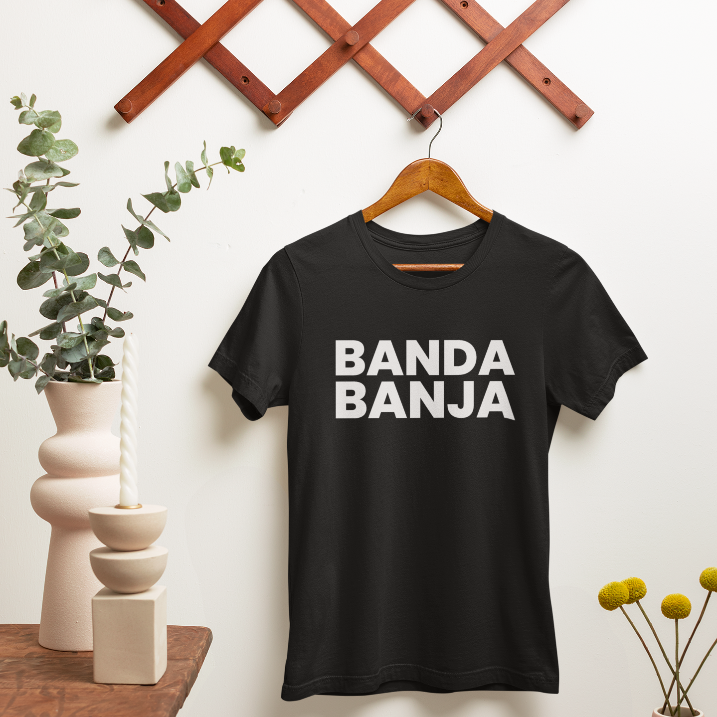 
                  
                    BASIC ESSENTIALS: Banda Banja Unisex Tee
                  
                