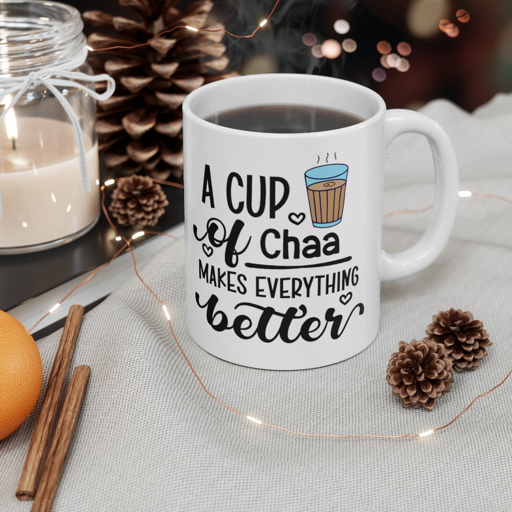 
                  
                    A Cup Of Chaa Mug
                  
                