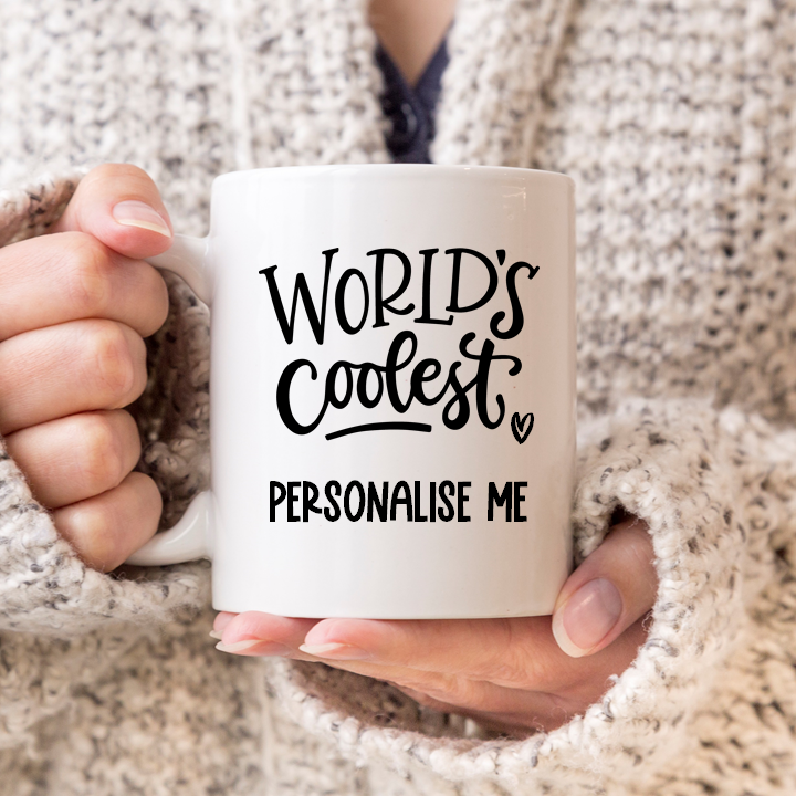 
                  
                    Personalise Me World's Coolest Name Mug
                  
                