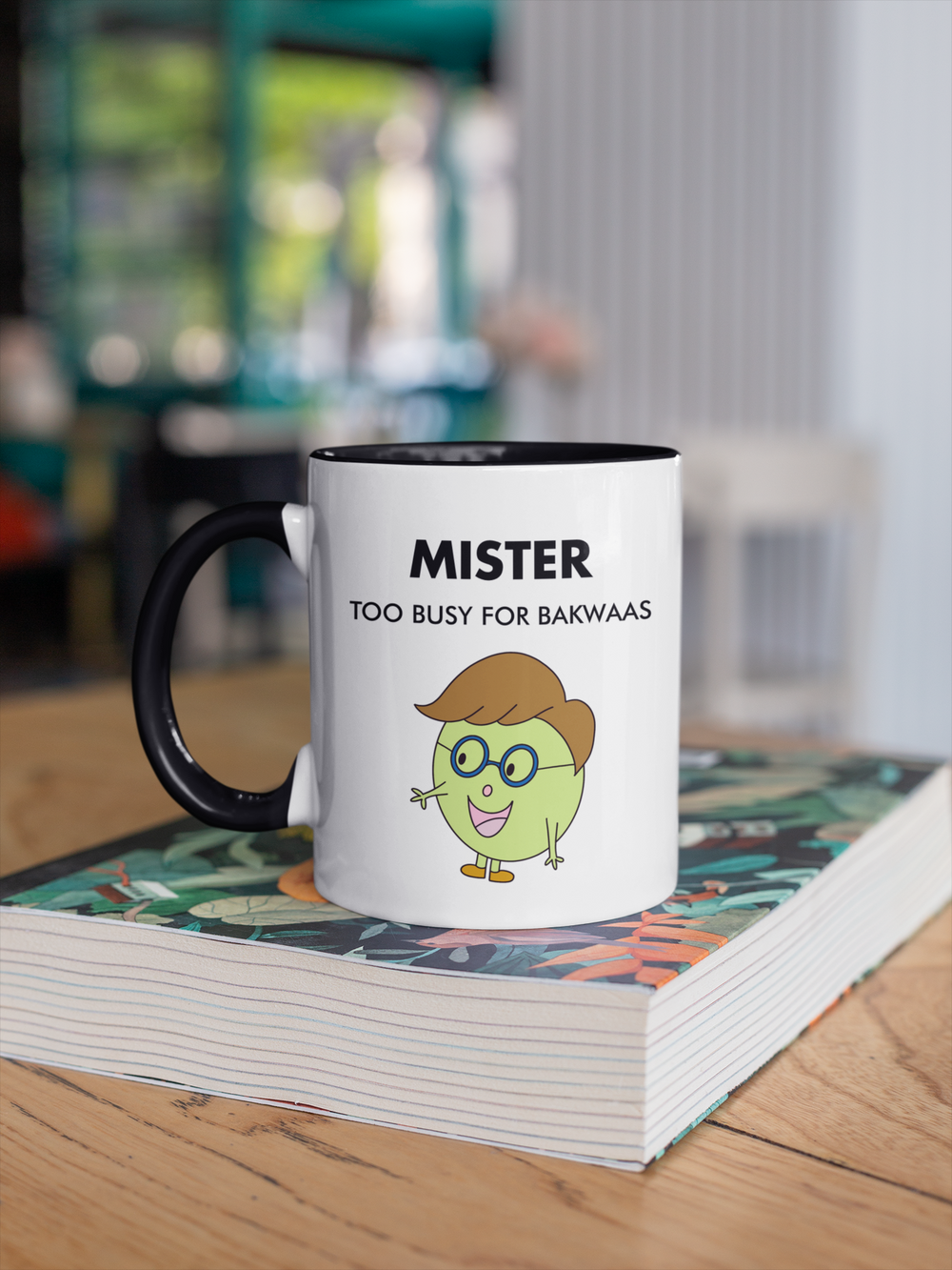 Mister Too Busy For Bakwaas Mug