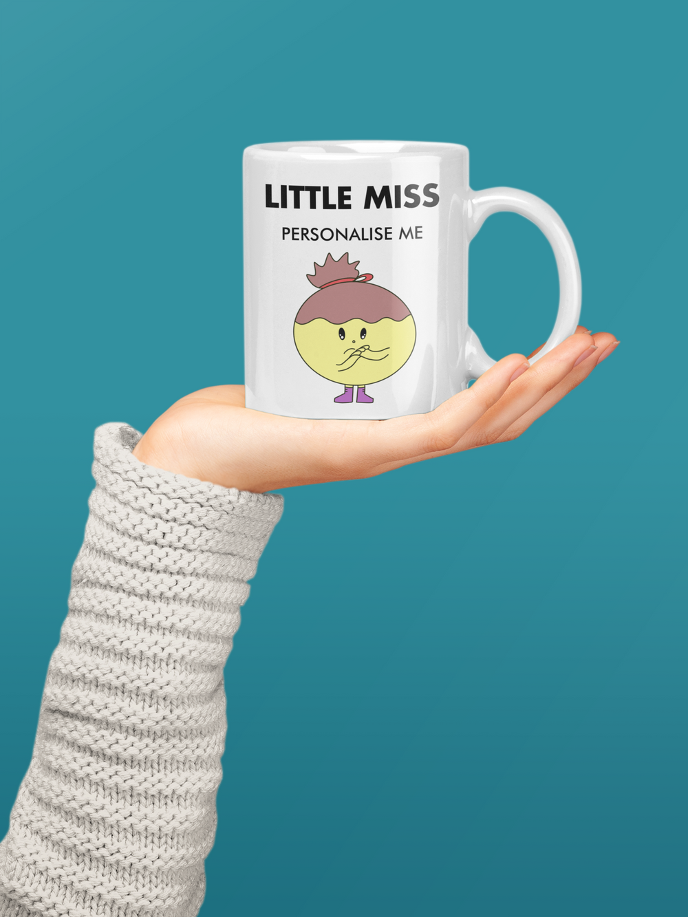 Personalise Me Little Miss Mug