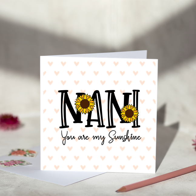 Nani You Are My Sunshine Greeting Card