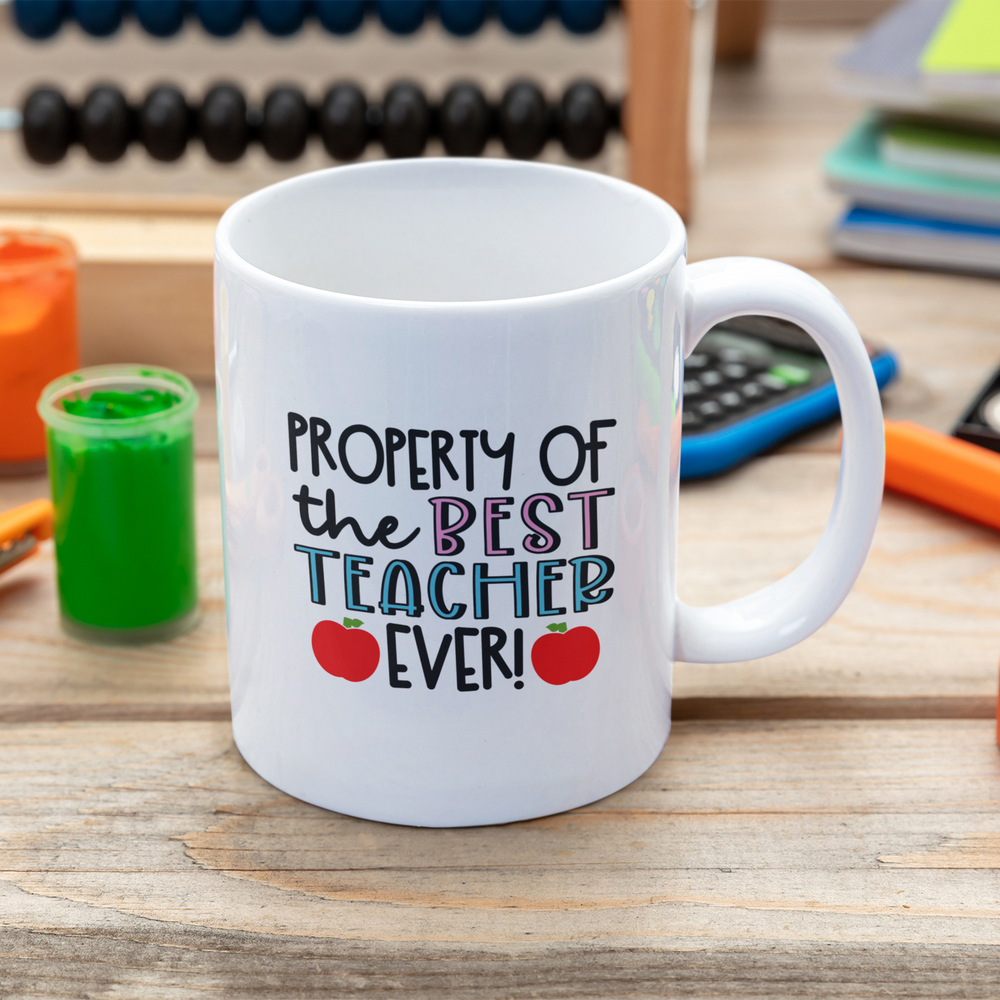 Property of Best Teacher Mug