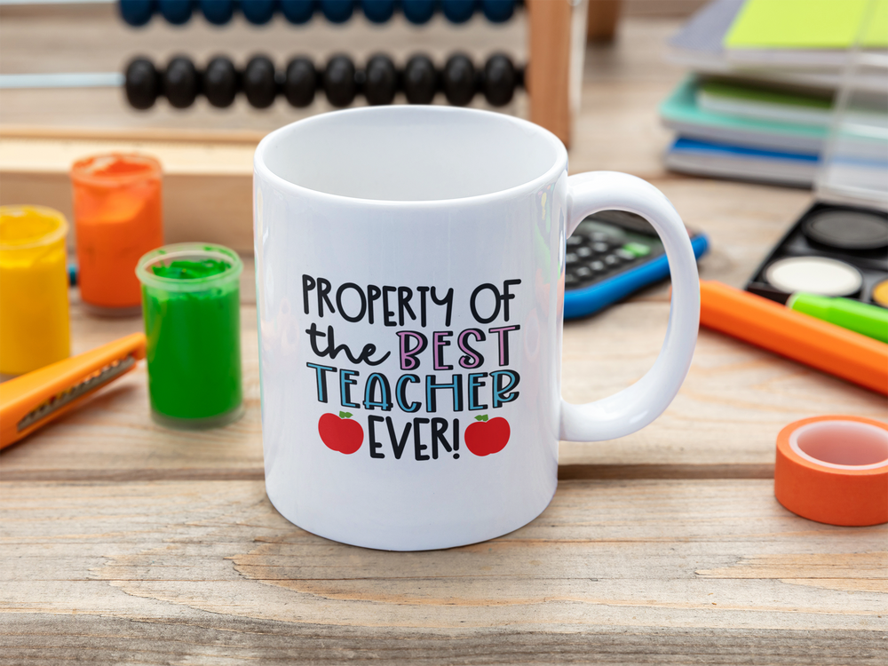 Property of Best Teacher Mug