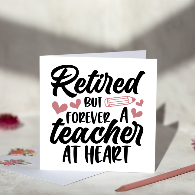 Retired Teacher Card