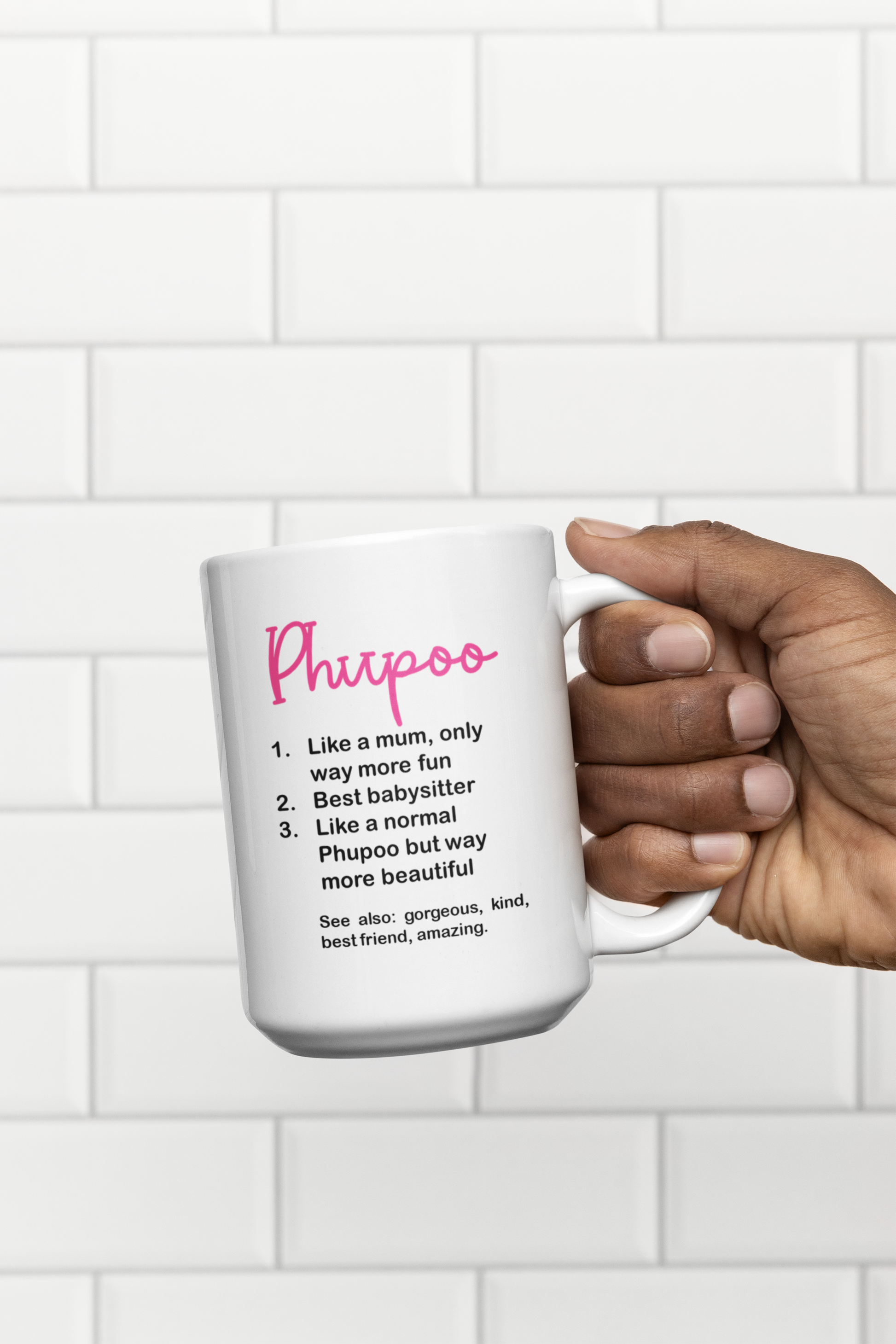 Phuppo Definition Mug