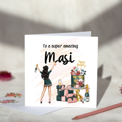 Super Amazing Birthday For Her Card