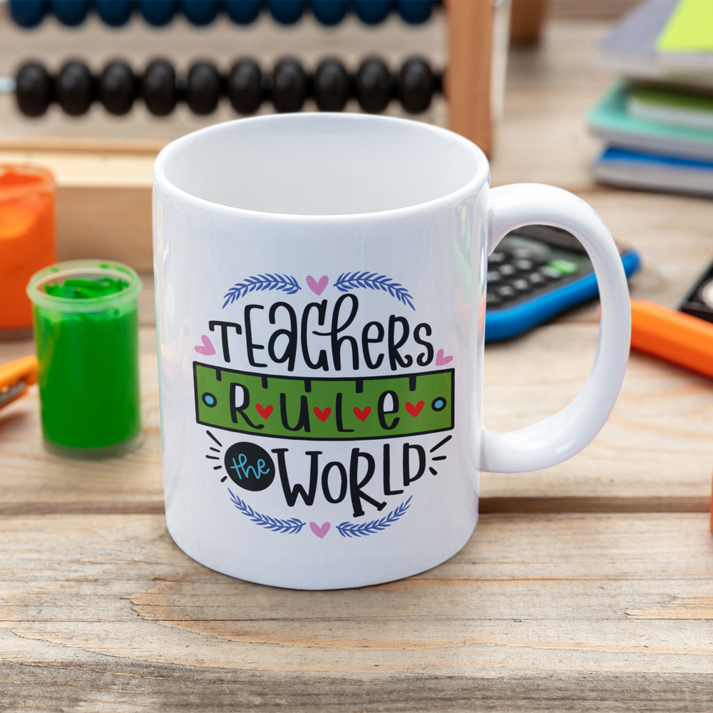 Rule The World Teacher Mug