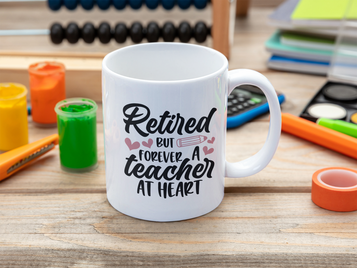 Retired Teacher Mug