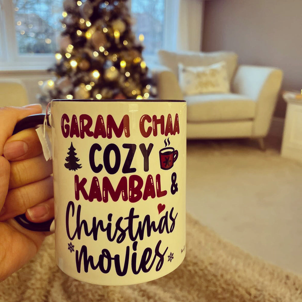 Garam Chaa Christmas Movies Mug