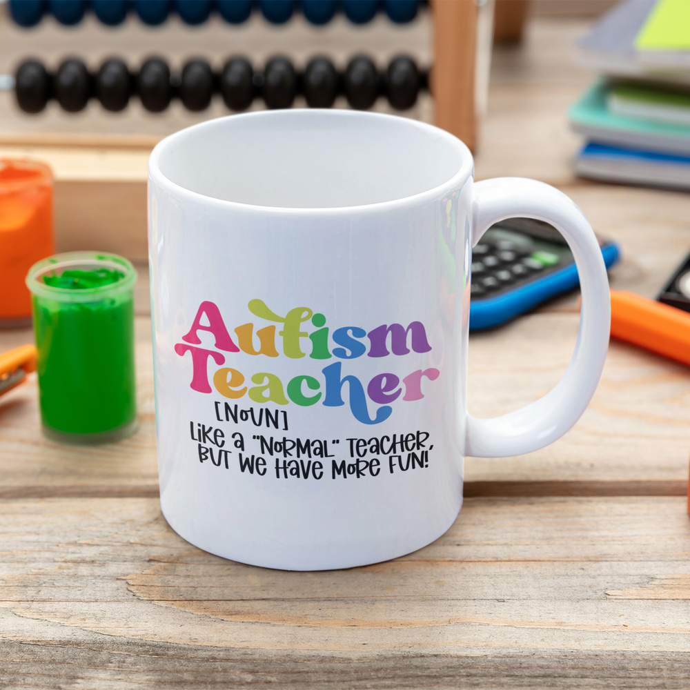 Autistic Noun Teacher Mug