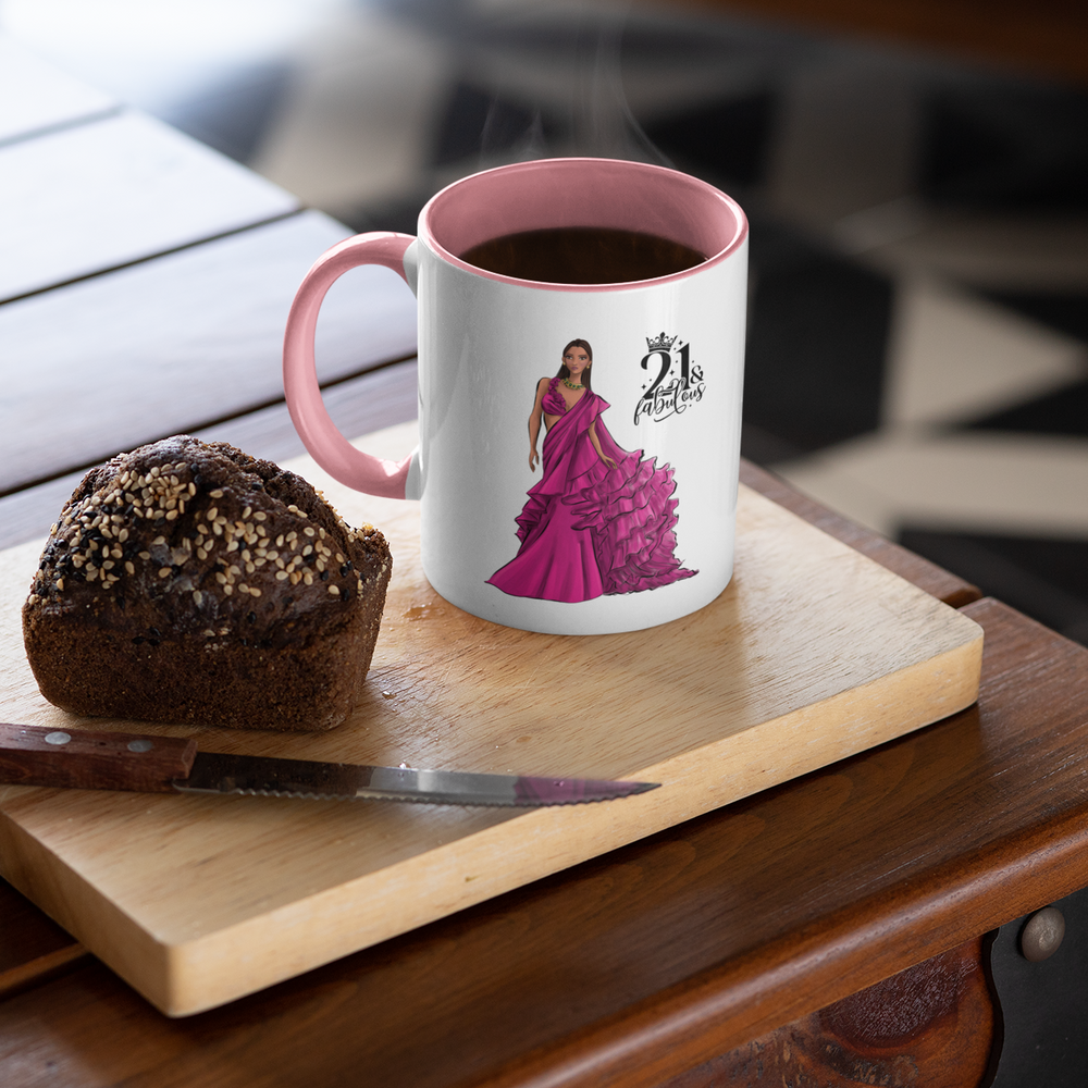 
                      
                        21 & Fab Cerise Dress 21st Birthday Mug
                      
                    