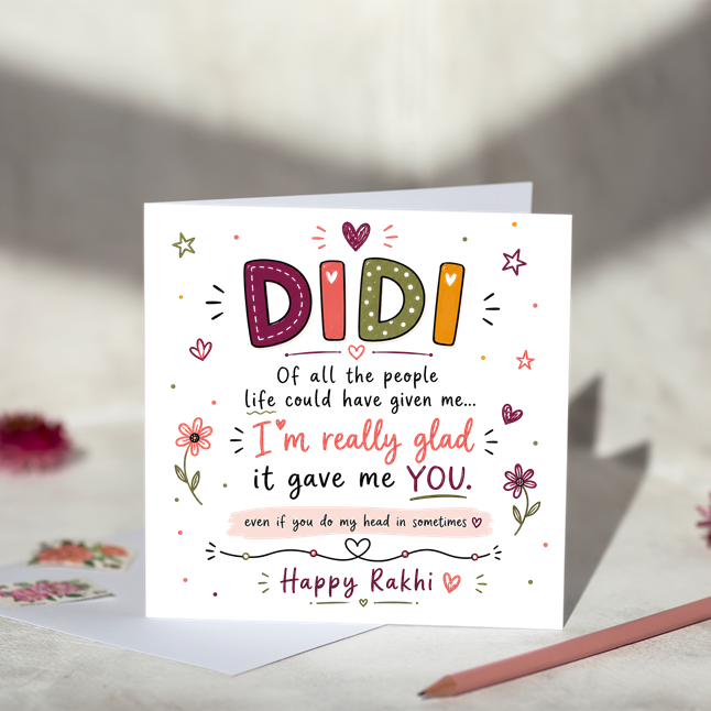 To My Didi Greeting Card