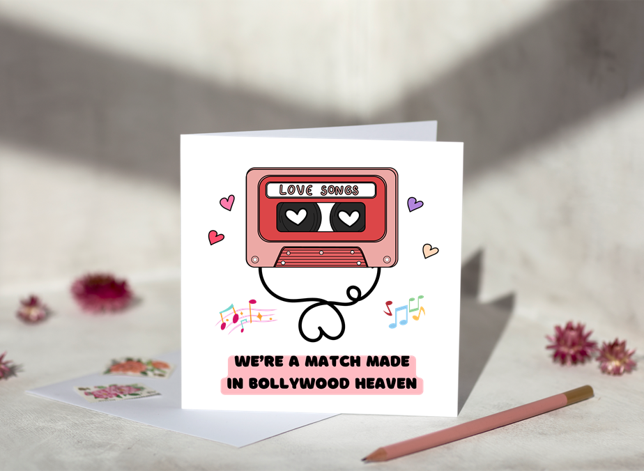 Bollywood Heaven Greeting Card