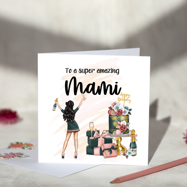 Super Amazing Birthday For Her Card