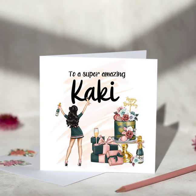 Super Amazing Birthday For Her Card