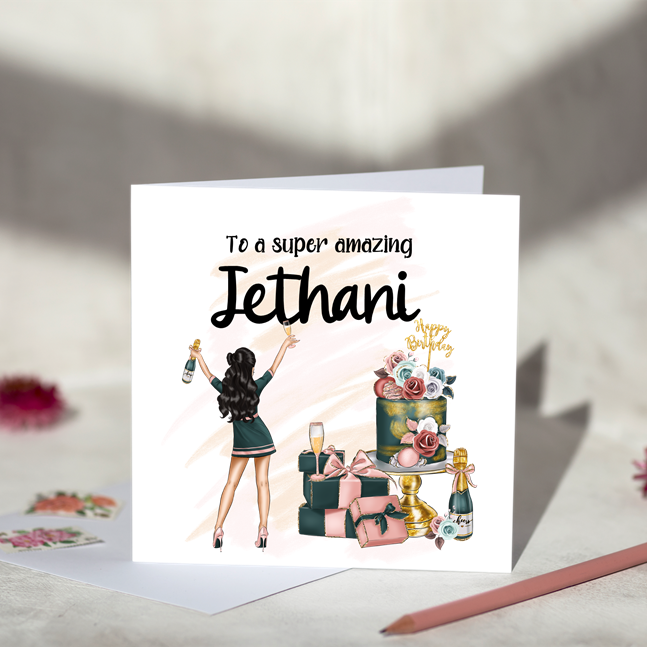 Super Amazing Birthday For Her Card