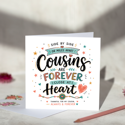 Cousins Forever Greeting Card