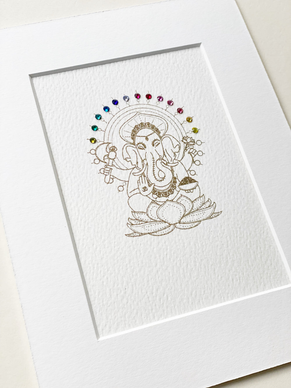 Swarovski Ganesh A5 Print