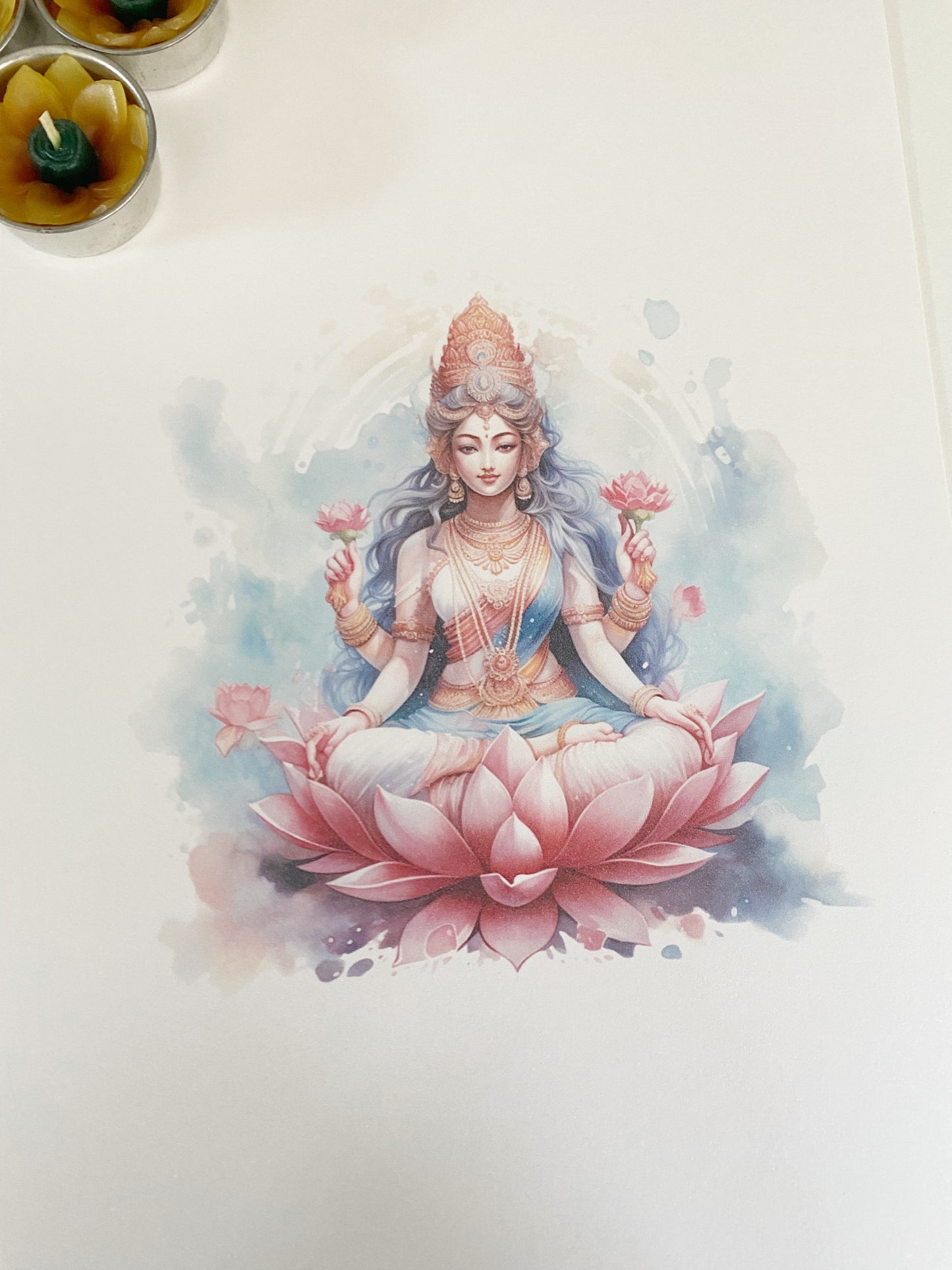 Lakshmi Pastel Print