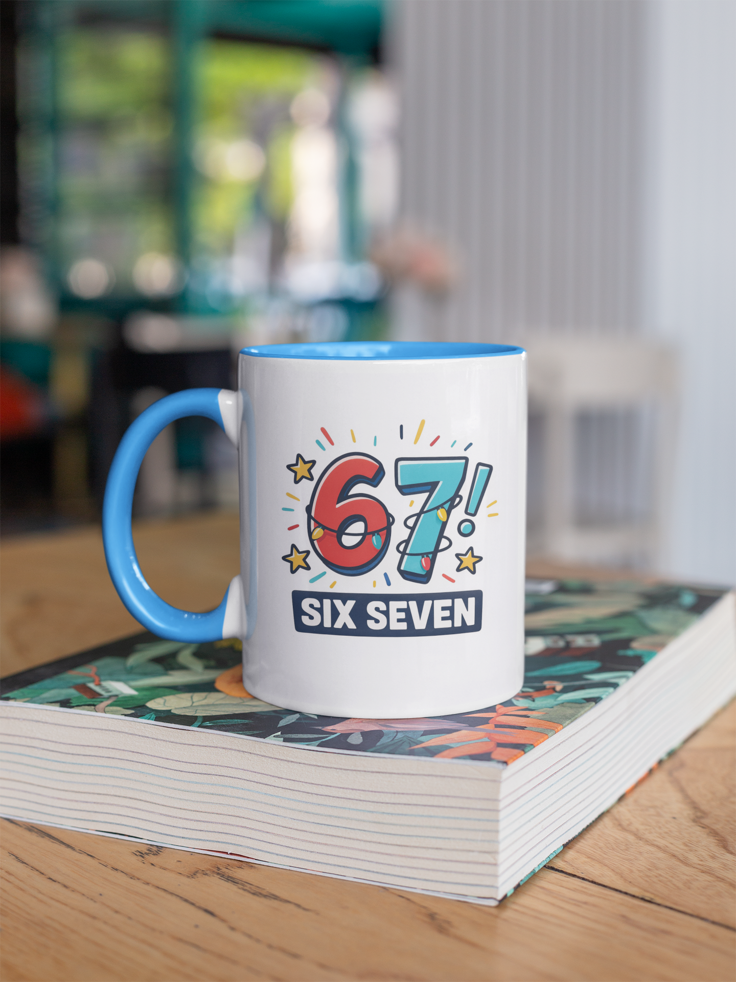 6 7  Six Seven Mug