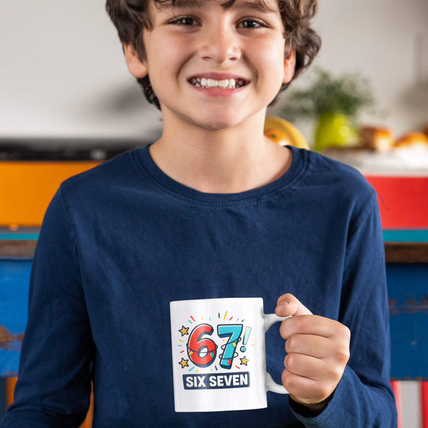 6 7  Six Seven Mug
