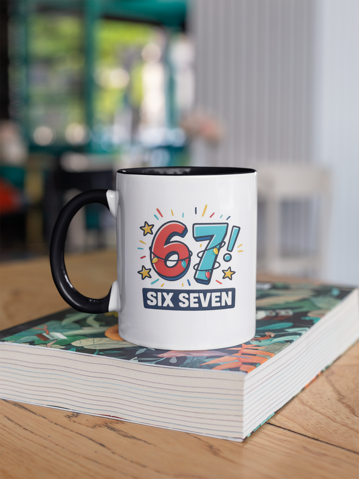 6 7  Six Seven Mug