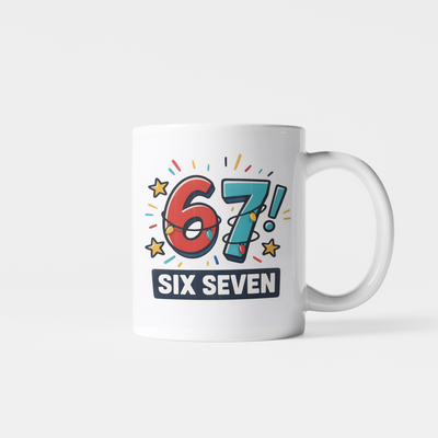 6 7  Six Seven Mug