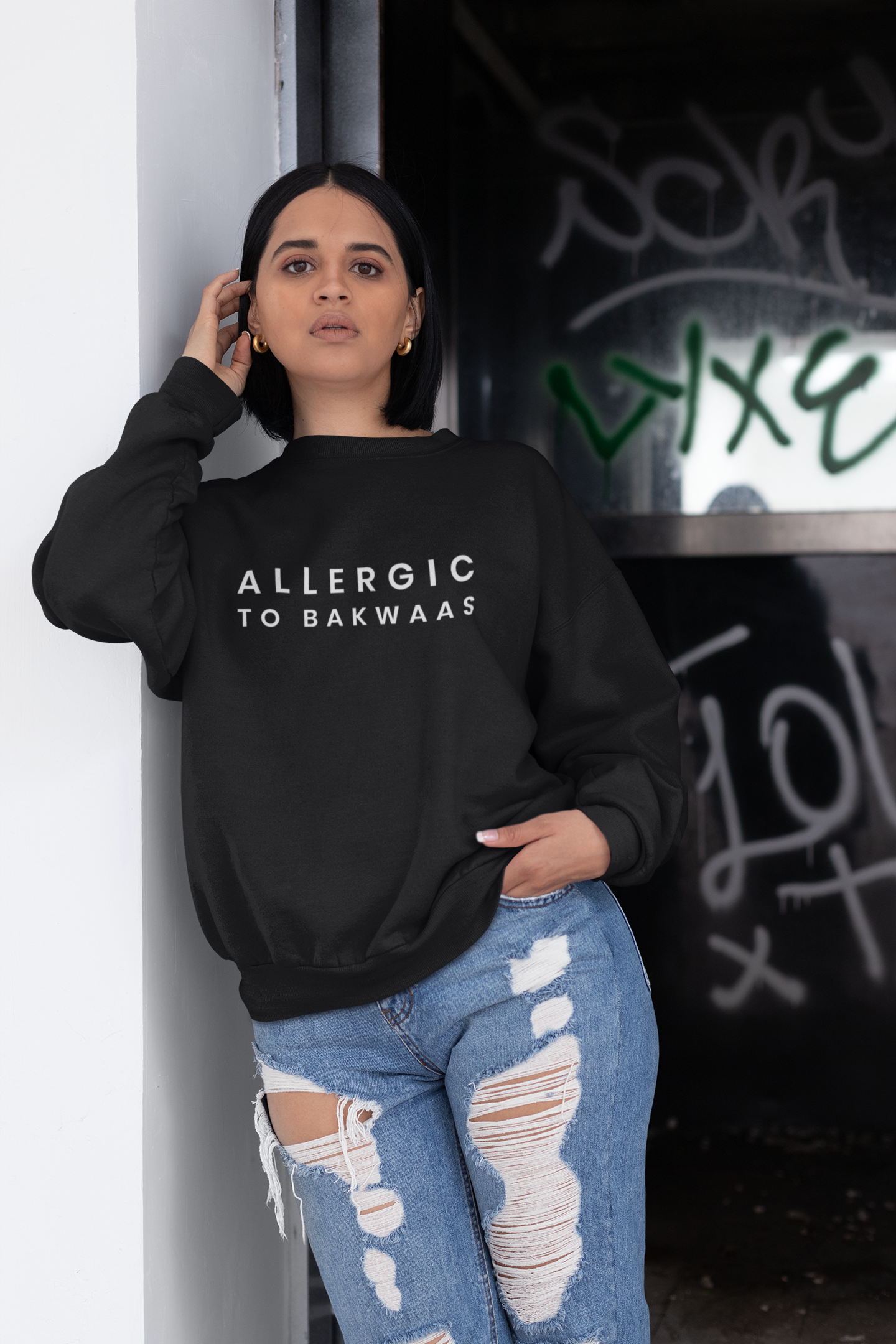 Allergic to Bakwaas Unisex Sweatshirt - Various Colours