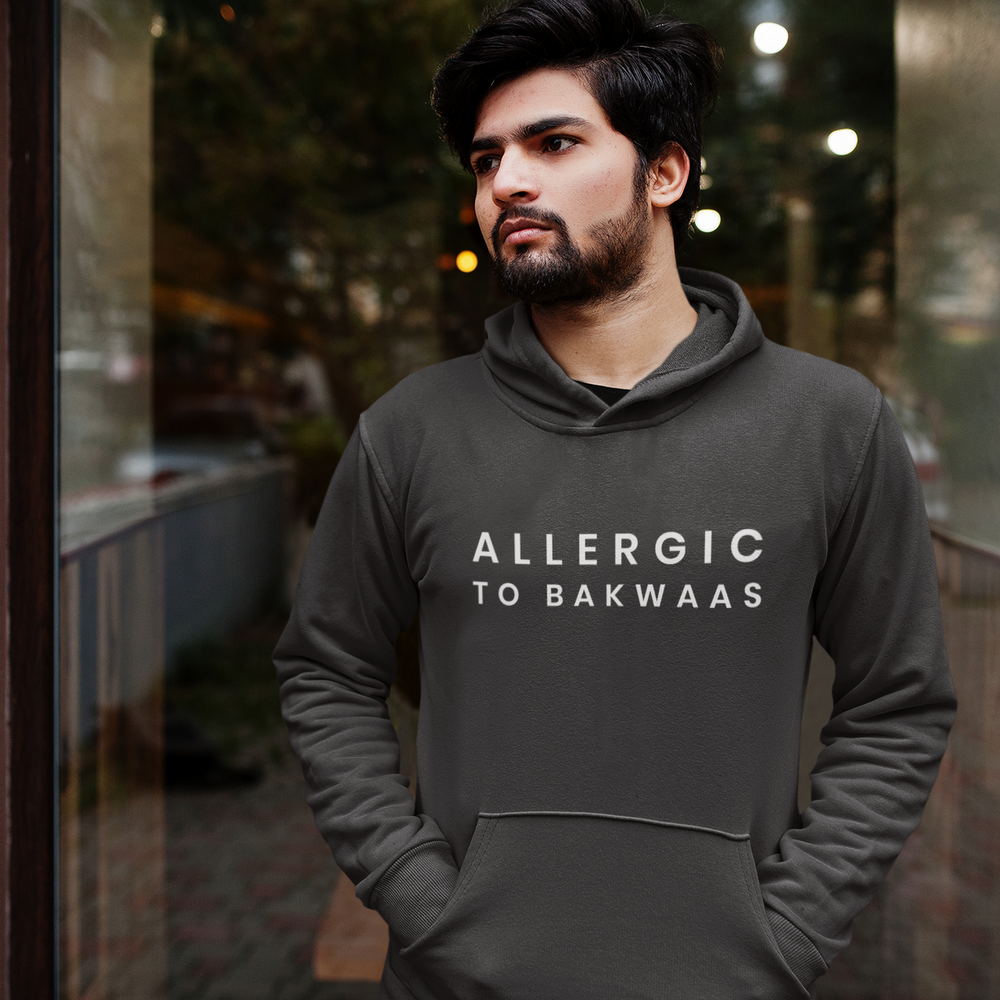 
                      
                        Allergic to Bakwaas Unisex Hoodie - Various Colours
                      
                    