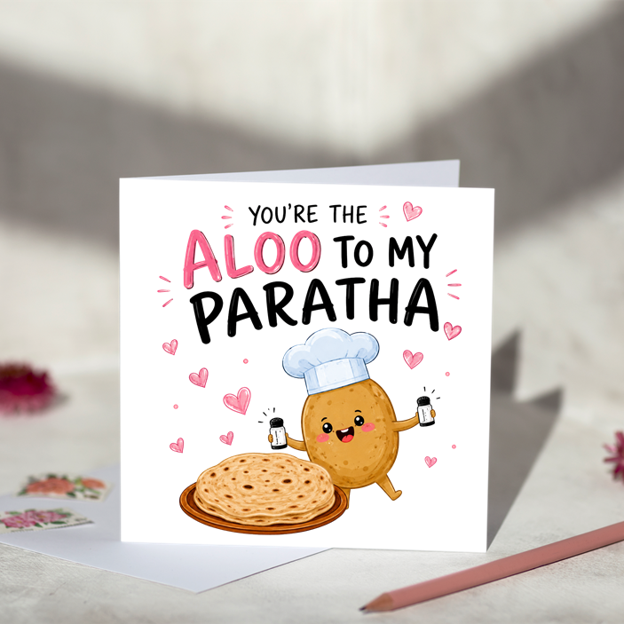 You're the Aloo to my Paratha