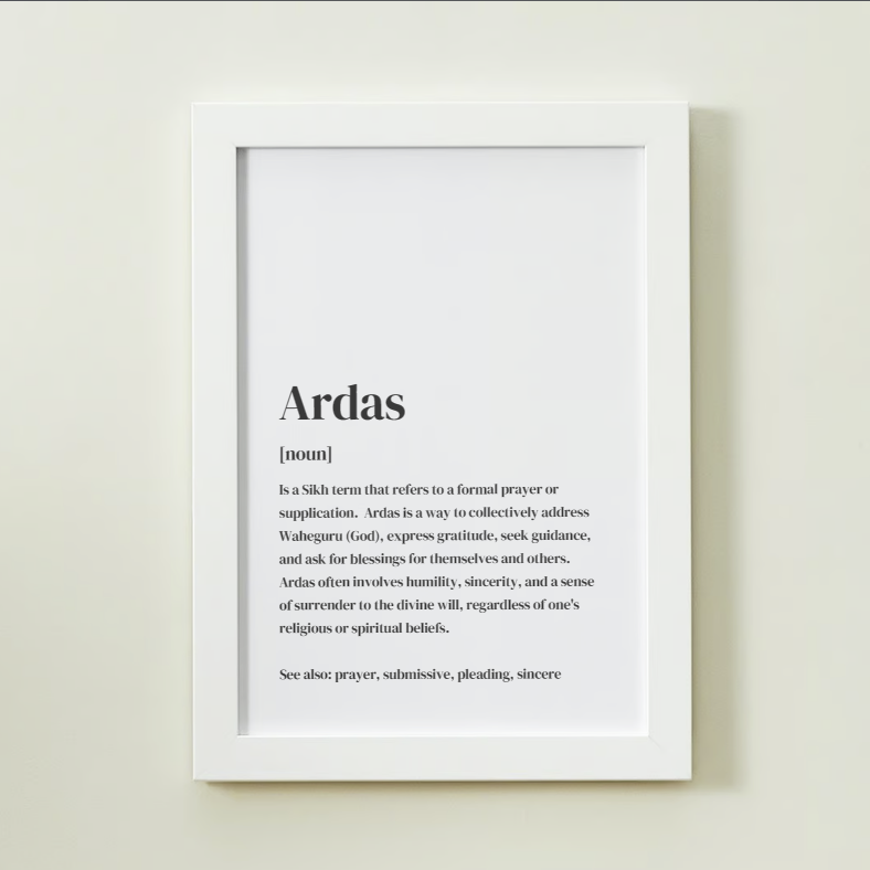 
                      
                        Ardas Definition Art Print or Framed
                      
                    