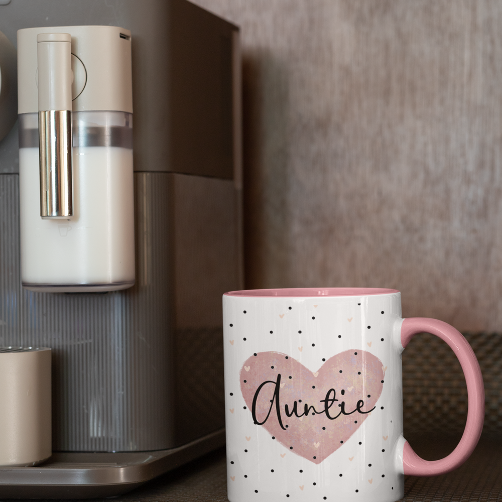 Pretty Pink Heart Mug For Her Mug