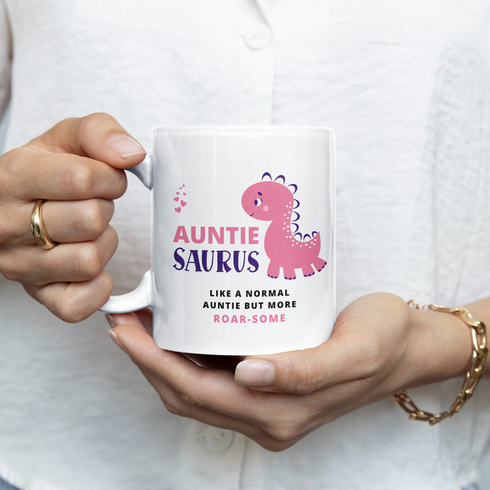 Pink Saurus Mug