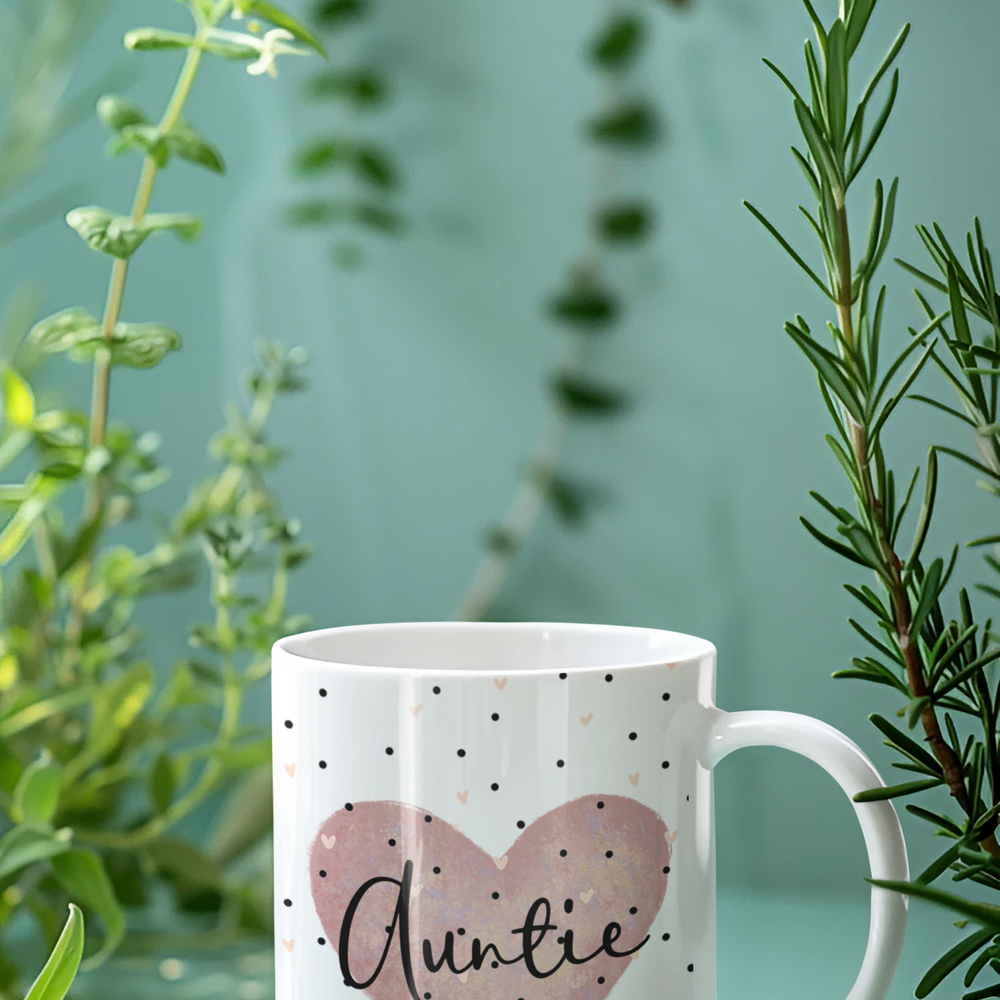 Pretty Pink Heart Mug For Her Mug