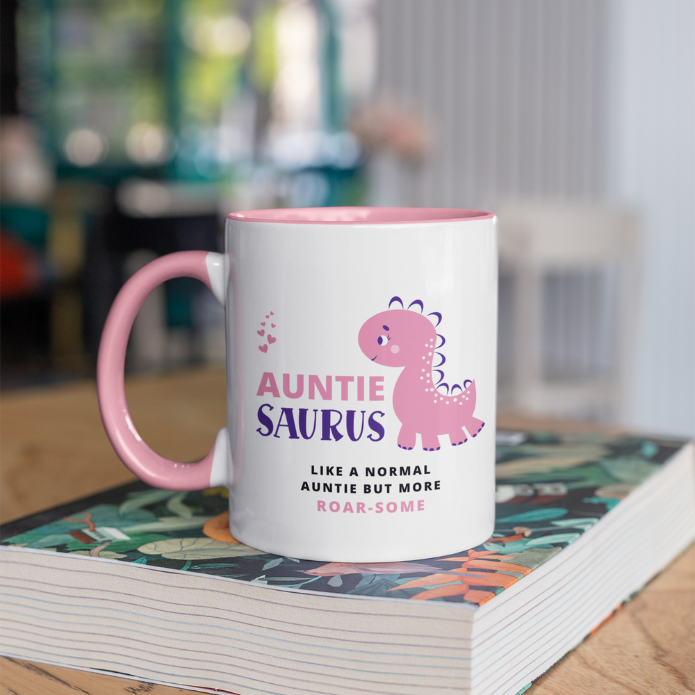 Pink Saurus Mug