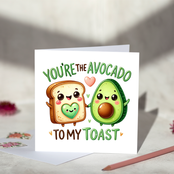 Avocado Toast Card