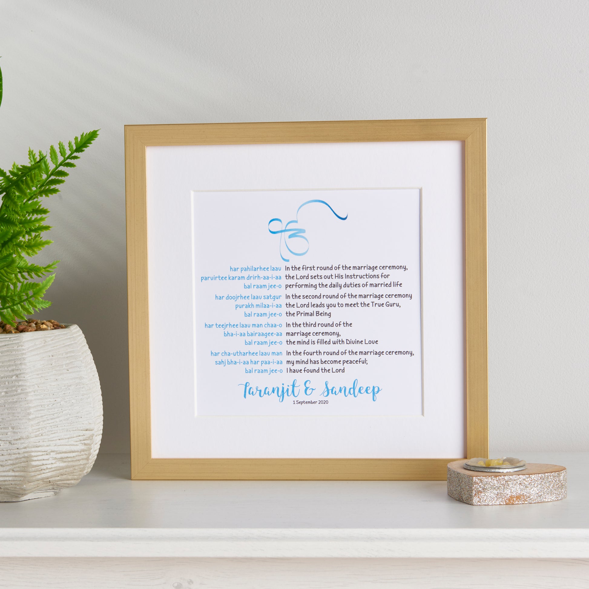 Anand Karaj Lavaan Frame