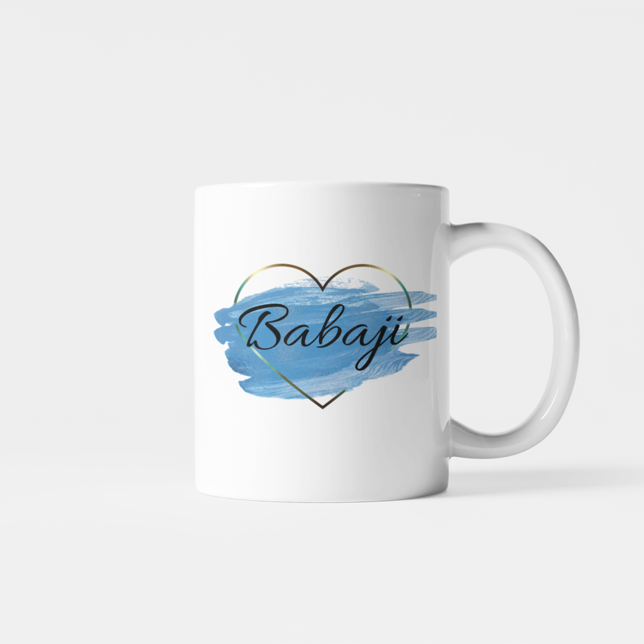 Grandad Blue Heart Mug