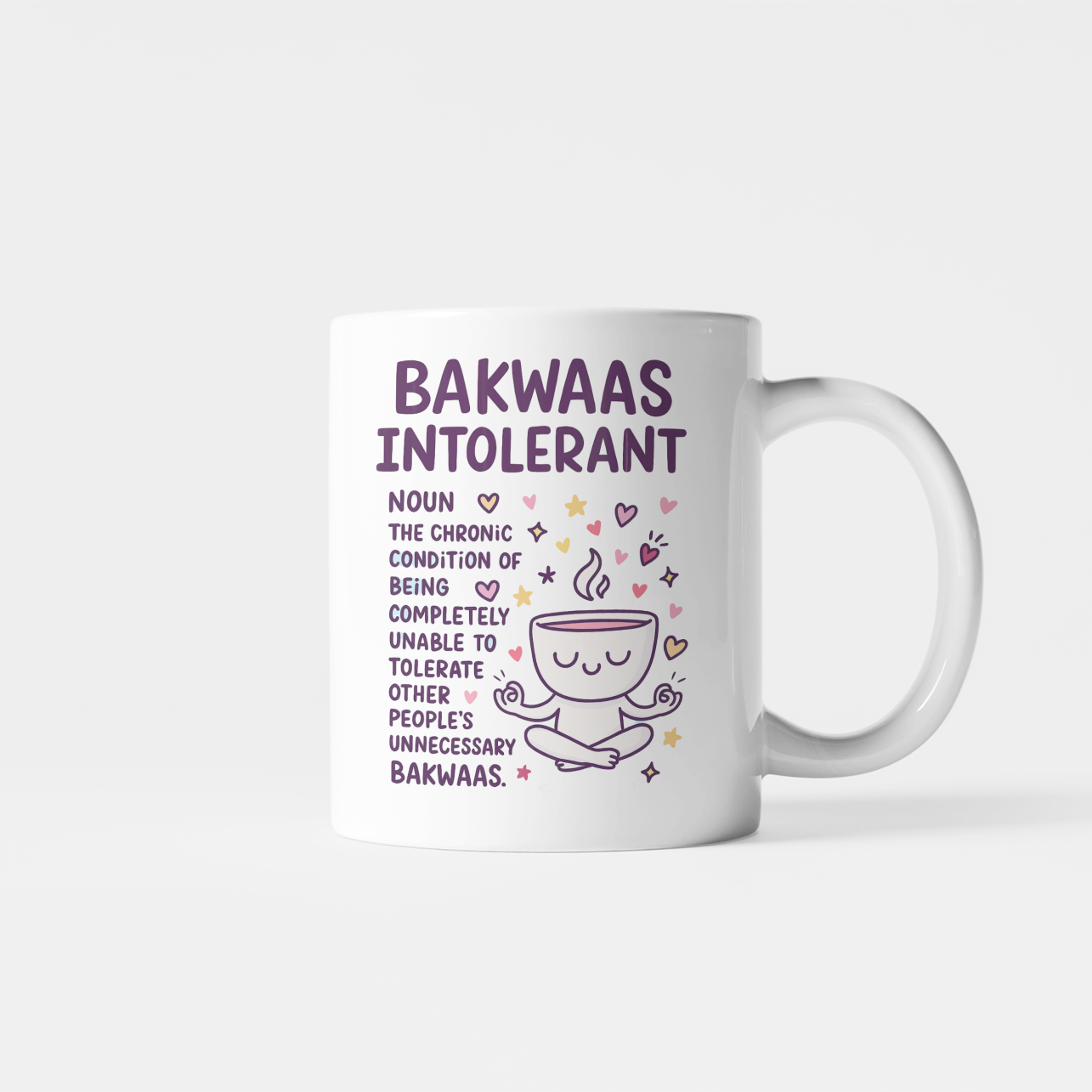 Bakwaas Intolerant Mug