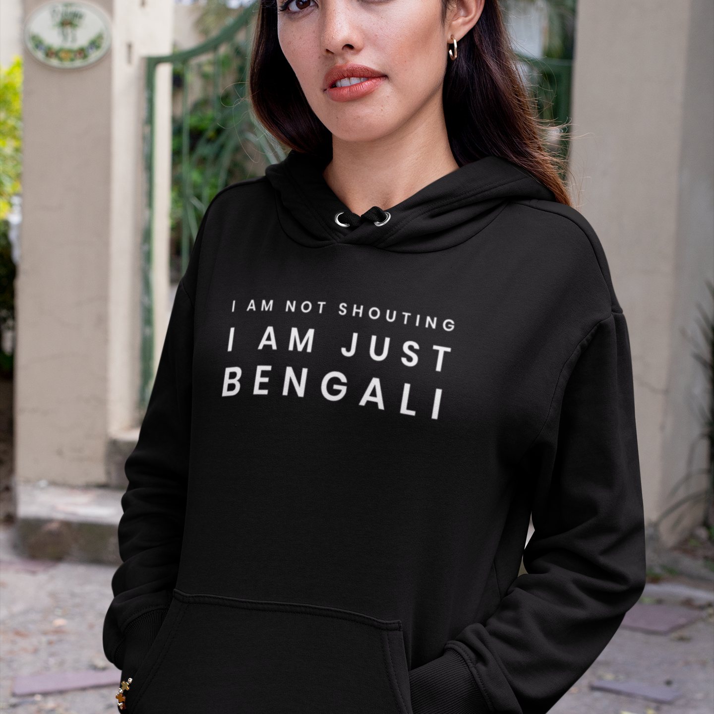 I Am Not Shouthing Bengali Unisex Hoodie - Various Colours
