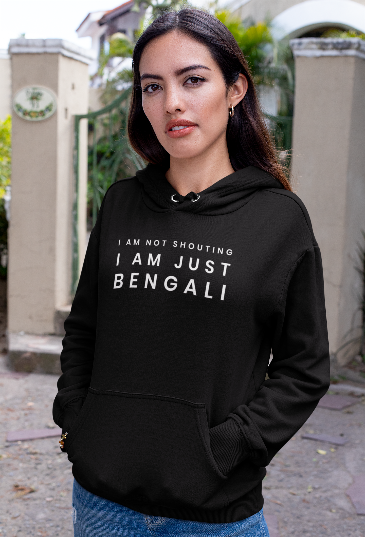 I Am Not Shouthing Bengali Unisex Hoodie - Various Colours