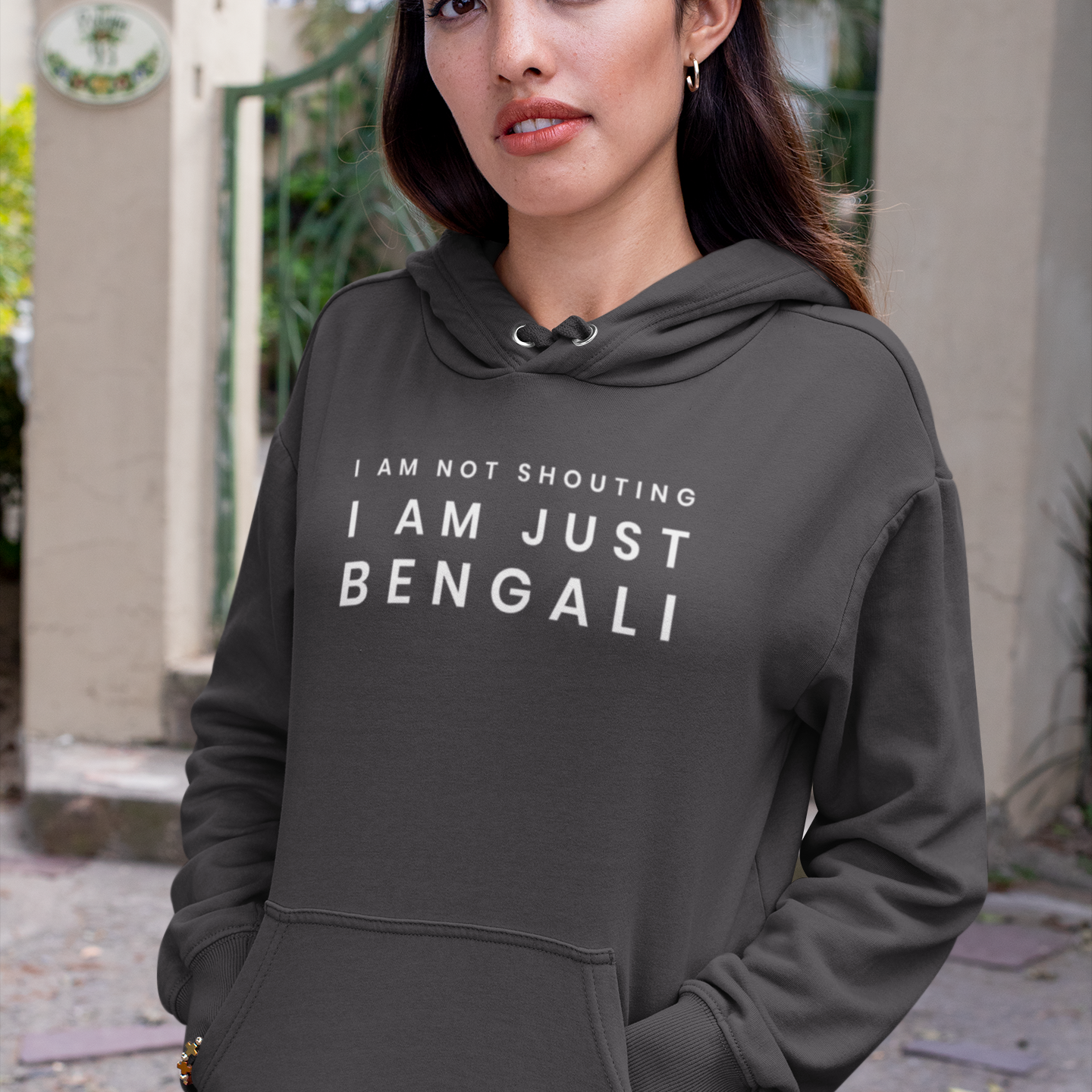 I Am Not Shouthing Bengali Unisex Hoodie - Various Colours