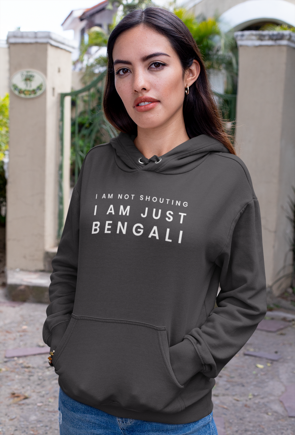 I Am Not Shouthing Bengali Unisex Hoodie - Various Colours