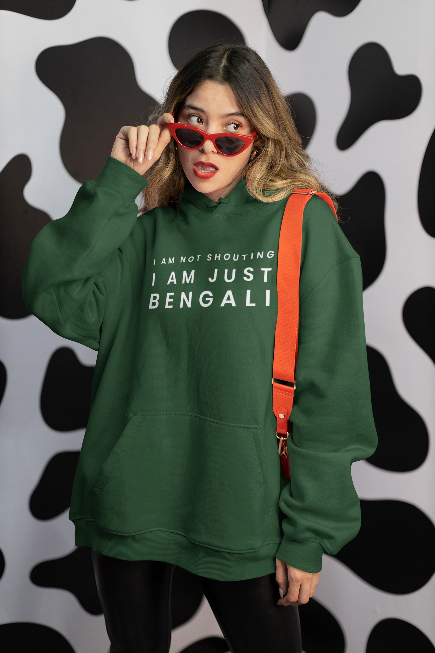 I Am Not Shouthing Bengali Unisex Hoodie - Various Colours