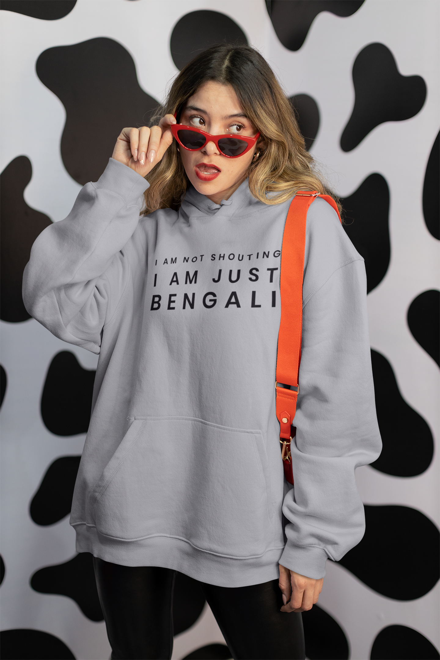I Am Not Shouthing Bengali Unisex Hoodie - Various Colours
