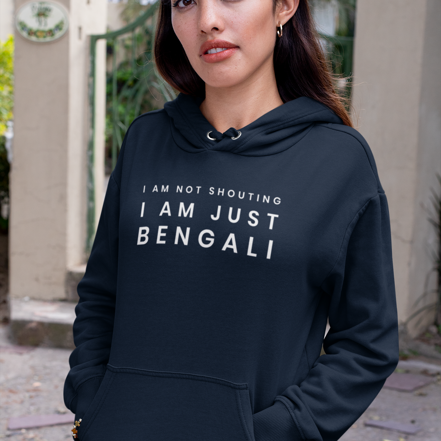 I Am Not Shouthing Bengali Unisex Hoodie - Various Colours