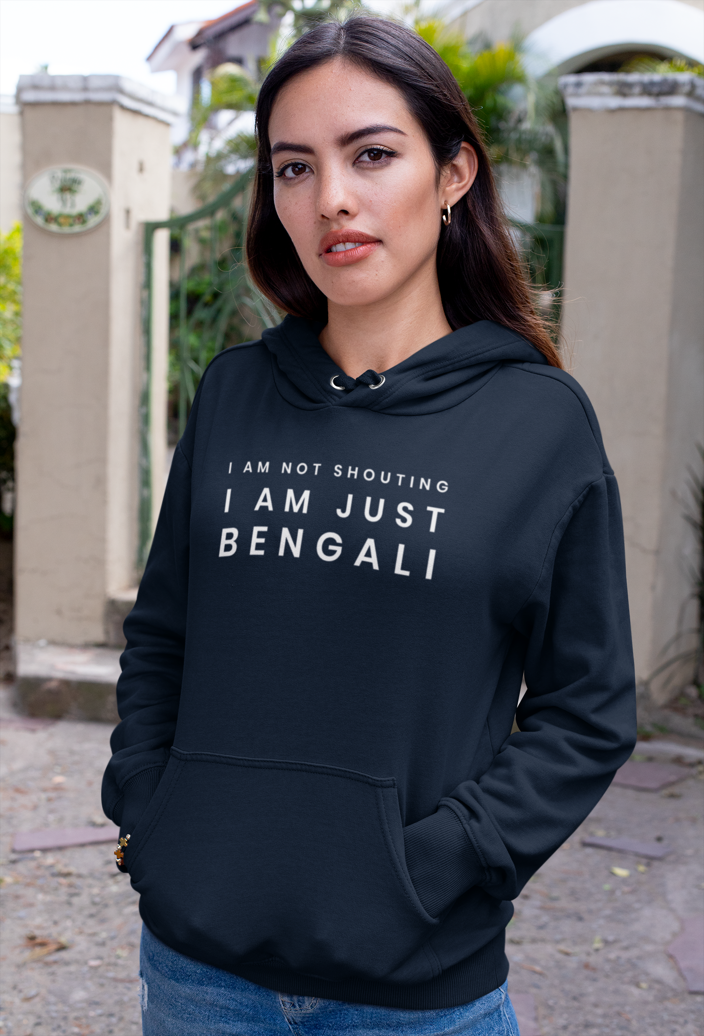 I Am Not Shouthing Bengali Unisex Hoodie - Various Colours